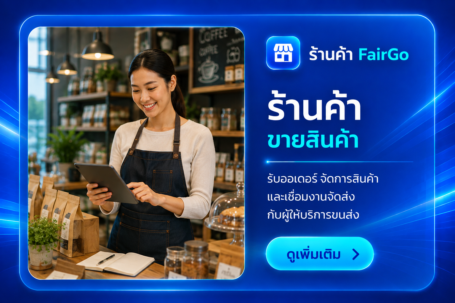 บริการสำหรับร้านค้า